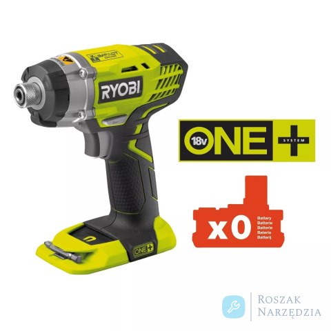 AKUMULATOROWA ZAKRĘTARKA UDAROWA RID1801M 18V 0*AH ONE+ RYOBI