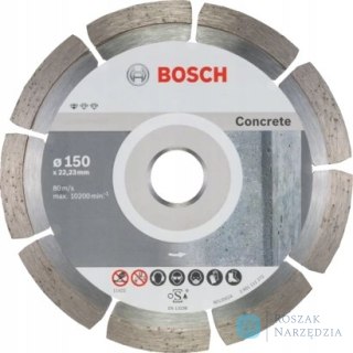 TARCZA DIAMENTOWA SEGMENTOWA CONCRETE 125*22.3*1.6 10P BOSCH