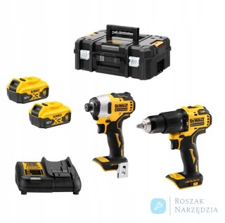 ZESTAW COMBO XR DCD709 + DCF809 18V 2*5.0AH DEWALT