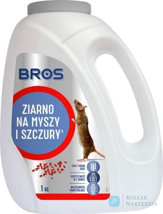 ZIARNO NA MYSZY I SZCZURY 1KG BROS