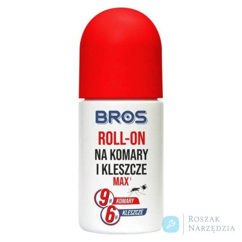 ROLL-ON NA KOMARY I KLESZCZE MAX 50ML (25%DEET) BROS