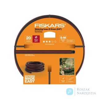 WĄŻ OGRODOWY 19MM 3/4'' 20M-Q3 FISKARS