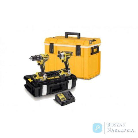 ZESTAW NARZĘDZI DCD796 + DCF887 + LODÓWKA DEWALT