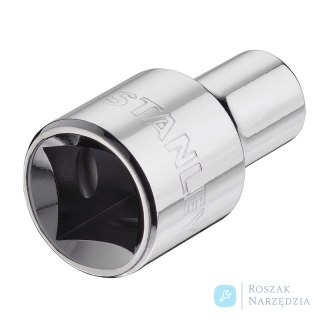 NASADKA KRÓTKA 6-KĄTNA CHROMOWANA 1/2 32MM STANLEY