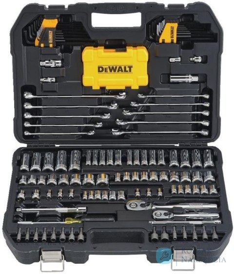 ZESTAW NARZĘDZI 142 EL. DEWALT