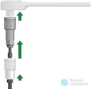 Przedłużka z magnesem 3/8" 65mm GEDORE