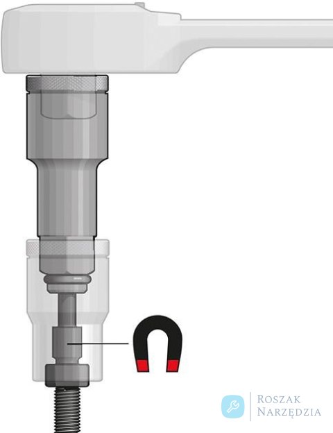 Przedłużka z magnesem 3/8" 65mm GEDORE