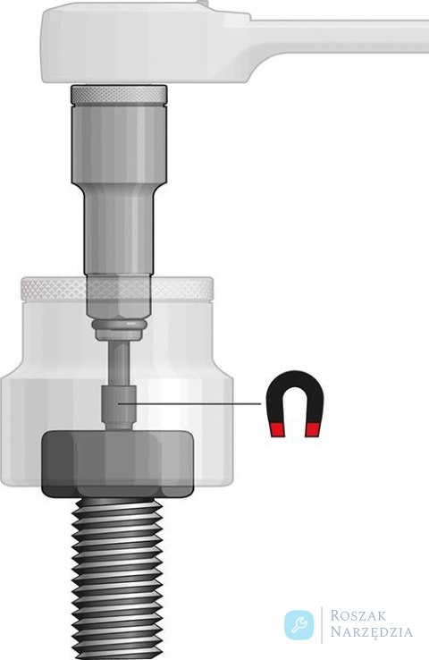 Przedłużka z magnesem 3/8" 65mm GEDORE