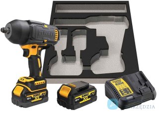 AKUMULATOROWY KLUCZ UDAROWY 1/2'' XR 18V 2*5.0AH GFN DEWALT