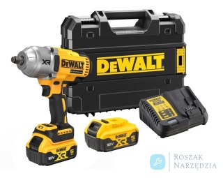 AKUMULATOROWY KLUCZ UDAROWY 1/2'' XR 18V 2*5.0AH TSTAK 1355N DEWALT