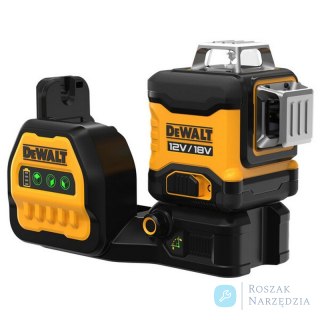 LASER LINIOWY 3-PŁASZCZYZNOWY 12/18V ZIELONA WIĄZKA XR 0*AH DEWALT