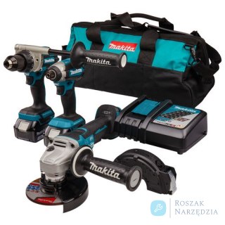 ZESTAW COMBO 18V DDF486+DTD153+DGA508 2*5.0AH MAKITA