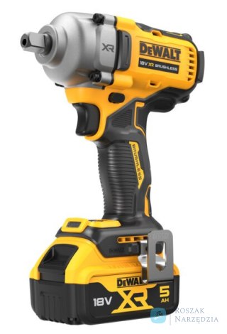 AKUMULATOROWY KLUCZ UDAROWY 1/2' XR 18V 2*5.0 AH 812 NM DEWALT