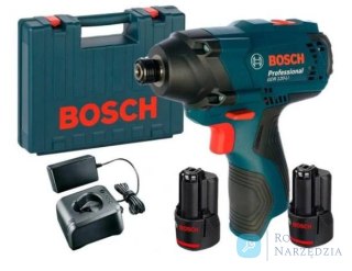 KLUCZ UDAROWY AKUMULATOROWY 1/4'' GDR 120-LI 2*2.0AH BOSCH