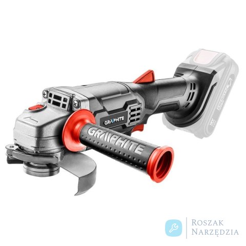 SZLIFIERKA KĄTOWA AKUMULATOROWA ENERGY+ 125MM, BEZ AKUM. GRAPHITE