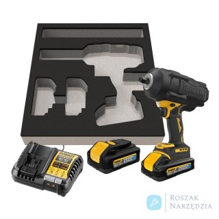 AKUMULATOROWY KLUCZ UDAROWY 1/2' XR 18V 2*5.0AH DEWALT