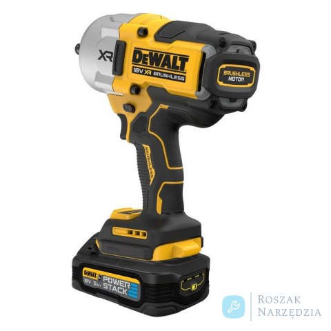 AKUMULATOROWY KLUCZ UDAROWY 1/2' XR 18V 2*5.0AH 2373 NM DEWALT