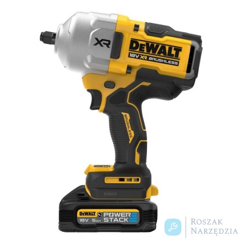 AKUMULATOROWY KLUCZ UDAROWY 1/2' XR 18V 2*5.0AH 2373 NM DEWALT