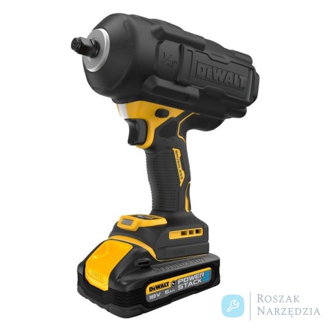 AKUMULATOROWY KLUCZ UDAROWY 1/2' XR 18V 2*5.0AH 2373 NM DEWALT