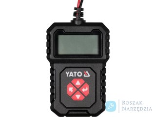 ELEKTRONICZNY TESTER AKUMULATORÓW 12V YATO