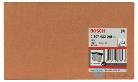 FILTR POLIESTROWY GAS25 BOSCH