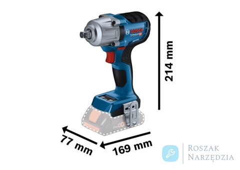 KLUCZ UDAROWY AKUMULATOROWY 1/2'' GDS 18V-450PC 2*4.0AH BOSCH