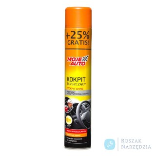 KOKPIT BŁYSZCZĄCY 600ML CYTRYNA MOJE AUTO