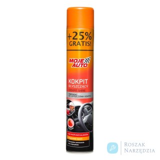 KOKPIT BŁYSZCZĄCY TRUSKAWKA 600ML MOJE AUTO