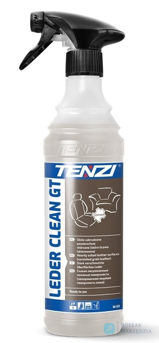 ŚRODEK DO CZYSZCZENIA SKÓRZ. TAPICERKI LEDER CLEAN GT 0.6L TENZI