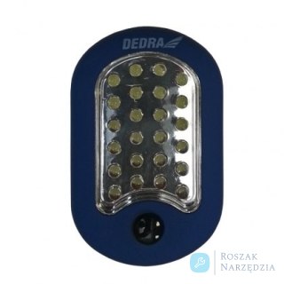 LATARKA LED 24 + 3 OWALNA Z BATERIAMI DEDRA