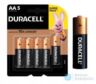 BATERIA DURACELL BASIC AA LR6 1.5V 5 SZTUK DURACELL