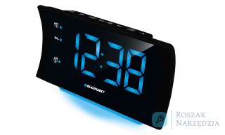 RADIOBUDZIK FM PLL ŁADOWANIE USB TEMP OŚWIETLENIE LED BLAUPUNKT