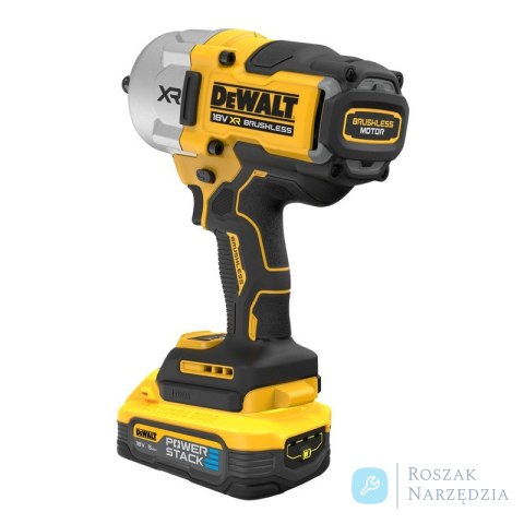 AKUMULATOROWY KLUCZ UDAROWY 1/2' XR 18V 2*5.0AH TSTAK 2373N DEWALT