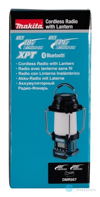 ODBIORNIK RADIOWY Z LAMPĄ I LATARKĄ 18V FM BLUETOOTH USB MAKITA