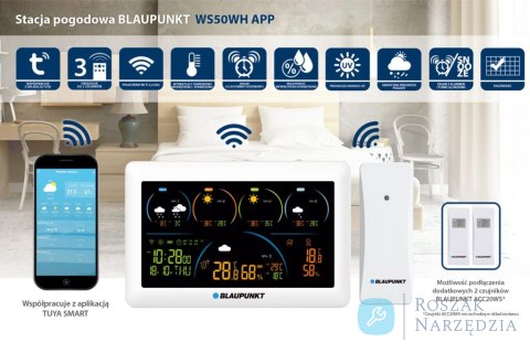 STACJA POGODOWA WS50WH APP BLAUPUNKT