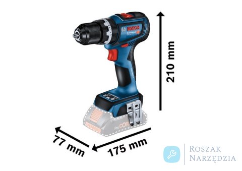 WIERTARKO-WKRĘTARKA AKU. UDAROWA GSB 18V-90C 0AH BOSCH