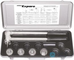 Zestaw narzędzi do rozszerzania rur miedzianych Exparo 12-15-18-22-28 Roller