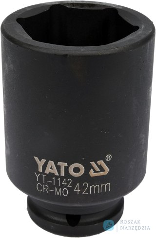 NASADKA DŁUGA UDAROWA 6-KĄTNA 3/4'' 42MM YATO