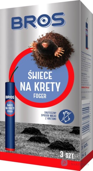 ŚWIECE NA KRETY 3SZT FOGER BROS