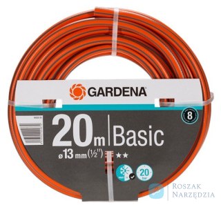 WĄŻ OGRODOWY BASIC 1/2', 20 M GARDENA