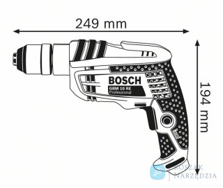 WIERTARKA 600W GBM 10 RE BOSCH