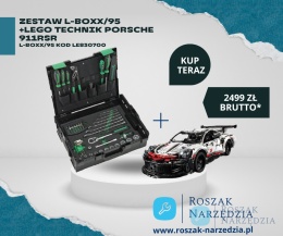Zestaw L-BOXX/95 STAHLWILLE + LEGO TECHNIK PORSCHE 911 SR