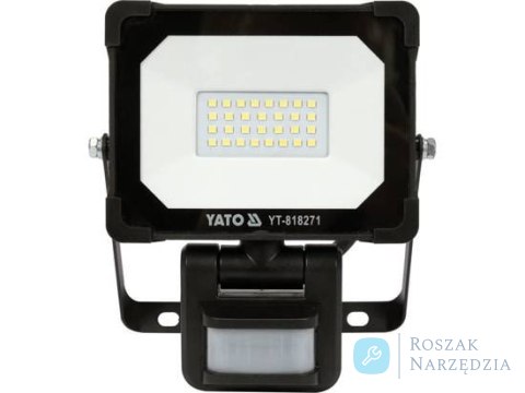 REFLEKTOR SMD LED 20W 1900LM Z CZUJNIKIEM RUCHU YATO