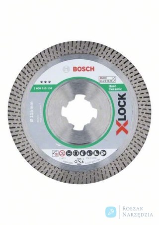 TARCZA DIAMENTOWA CERAMIC EXTRACLEAN TURBO 155*1.4 X-LOCK BOSCH