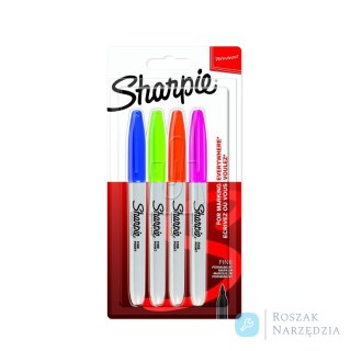 MARKERY SHARPIE FINE POINT ZESTAW 4 KOLORY UN