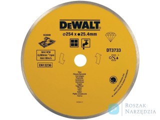 TARCZA DIAMENTOWA DO PŁYTEK 250MM DEWALT