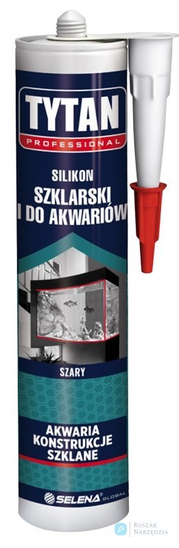 SILIKON SZKLARSKI I AKWARIOWY TYTAN 280ML BEZBARWNY TYTAN