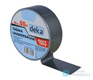 TAŚMA UNIWERSALNA DUCT TAPE SILVER 48MM*50M DEKA