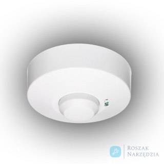 CZUJNIK RUCHU MIKROFALOWY BIAŁY 360 ST. 1200W 8 METRÓW IP20 KEL