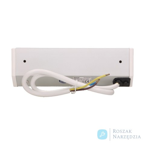 GNIAZDO MEBLOWE 2X2P+Z+USB BIAŁO-SREBRNE ORNO